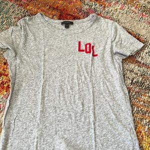 J.Crew “LOL” tee